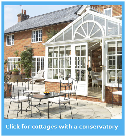 cottages with a conservatory